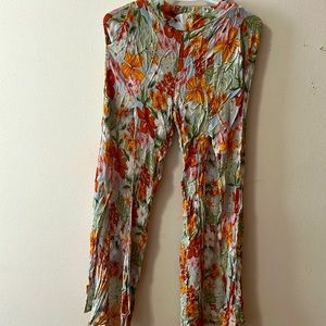 Straight cut beach wear/casual pants